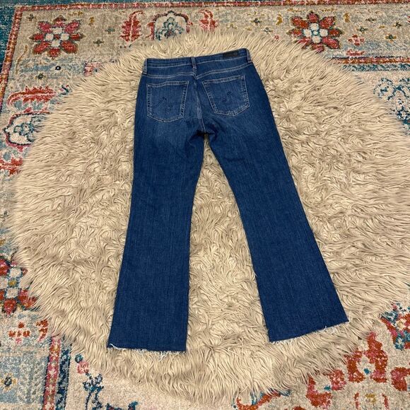 AG Adriano Goldschmied Farrah boot crop jeans size 28 - Picture 8 of 8